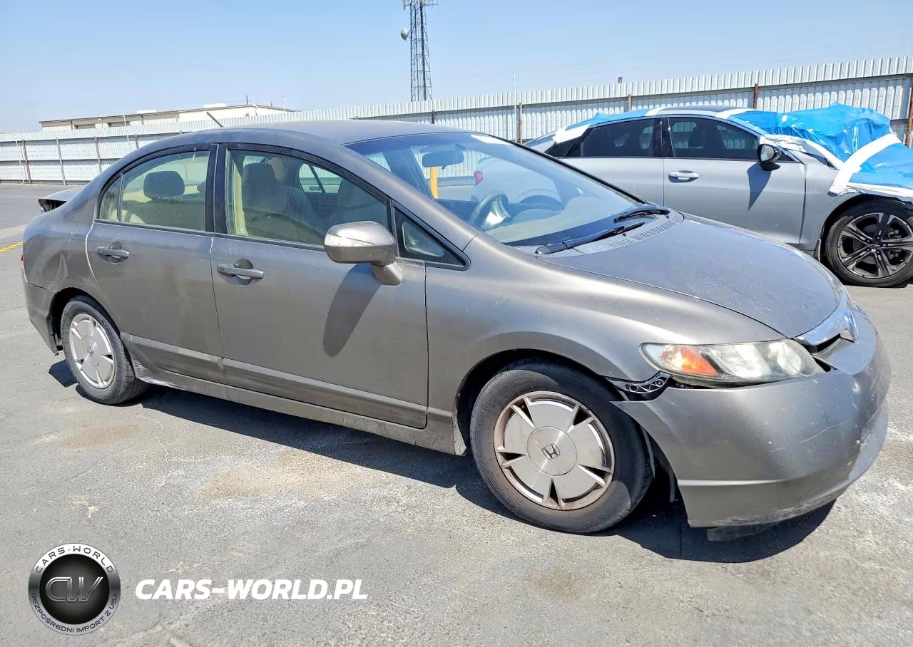2007 Honda Civic Hybrid VIN:JHMFA36217S021812 - 4