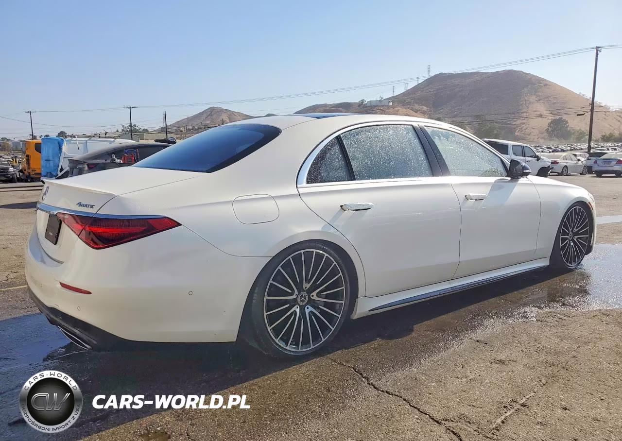 2021 Mercedes-Benz S 580 4Matic VIN:W1K6G7GB1MA049655 - 3