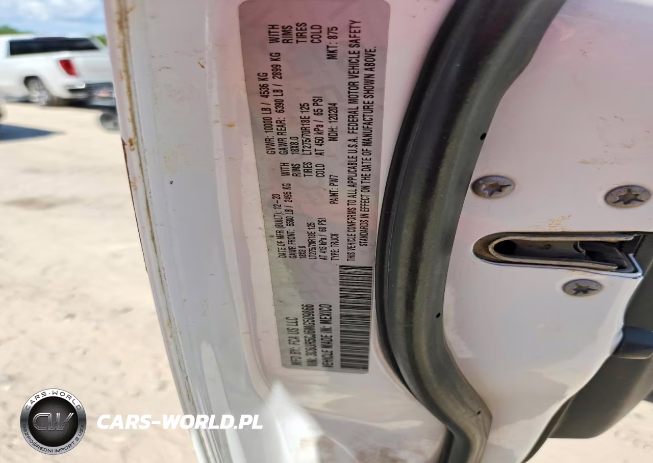 2021 Ram 2500 Tradesman VIN:3C6UR5CJ6MG509866 - 12