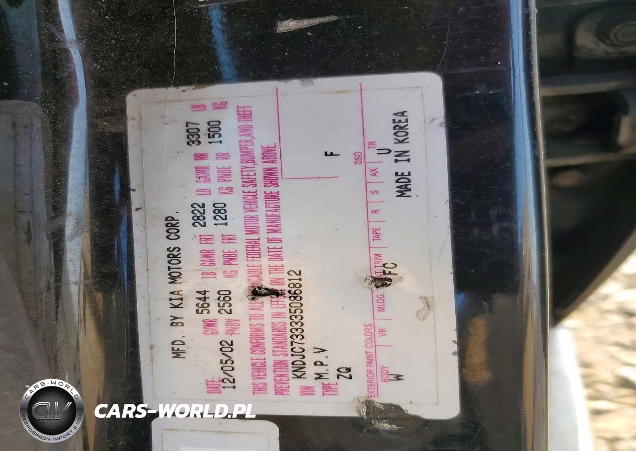 2003 Kia Sorento Lx VIN:KNDJC733335086812 - 13