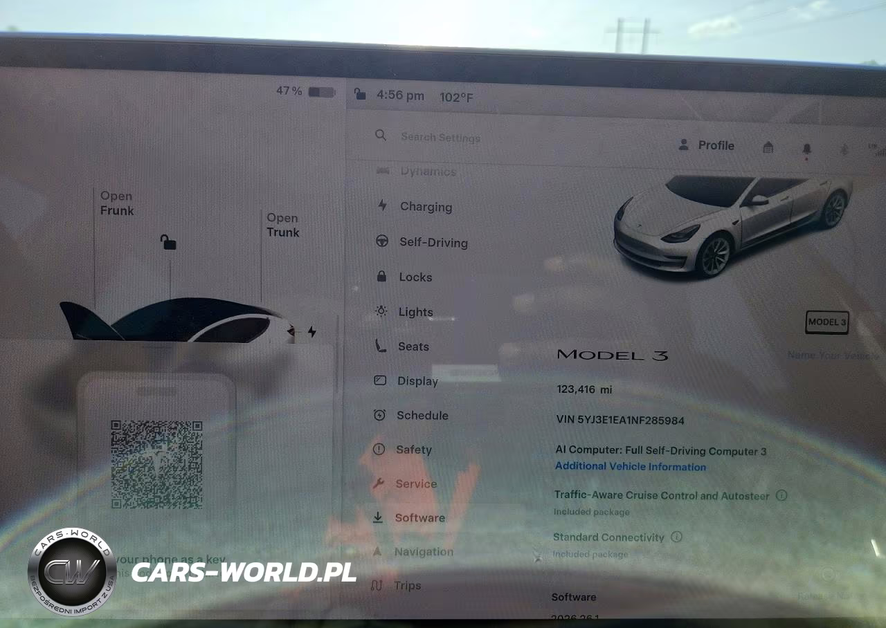 2022 Tesla Model 3 VIN:5YJ3E1EA1NF285984 - 9