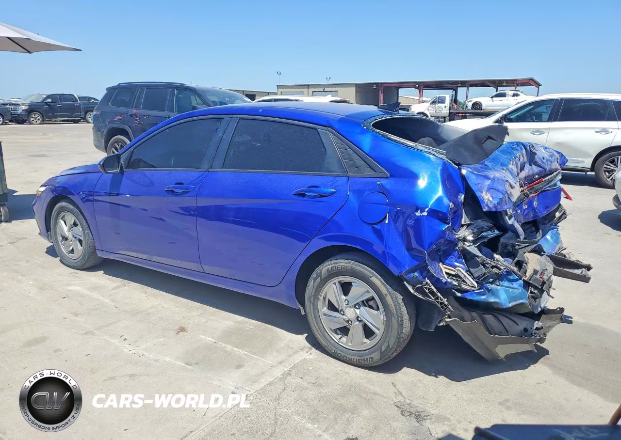 2024 Hyundai Elantra Se VIN:KMHLL4DGXRU790640 - 2