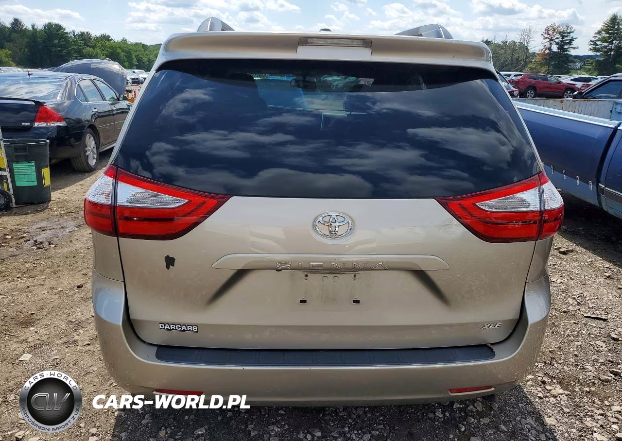 2015 Toyota Sienna Xle 8-Passenger VIN:5TDYK3DC8FS629143 - 6
