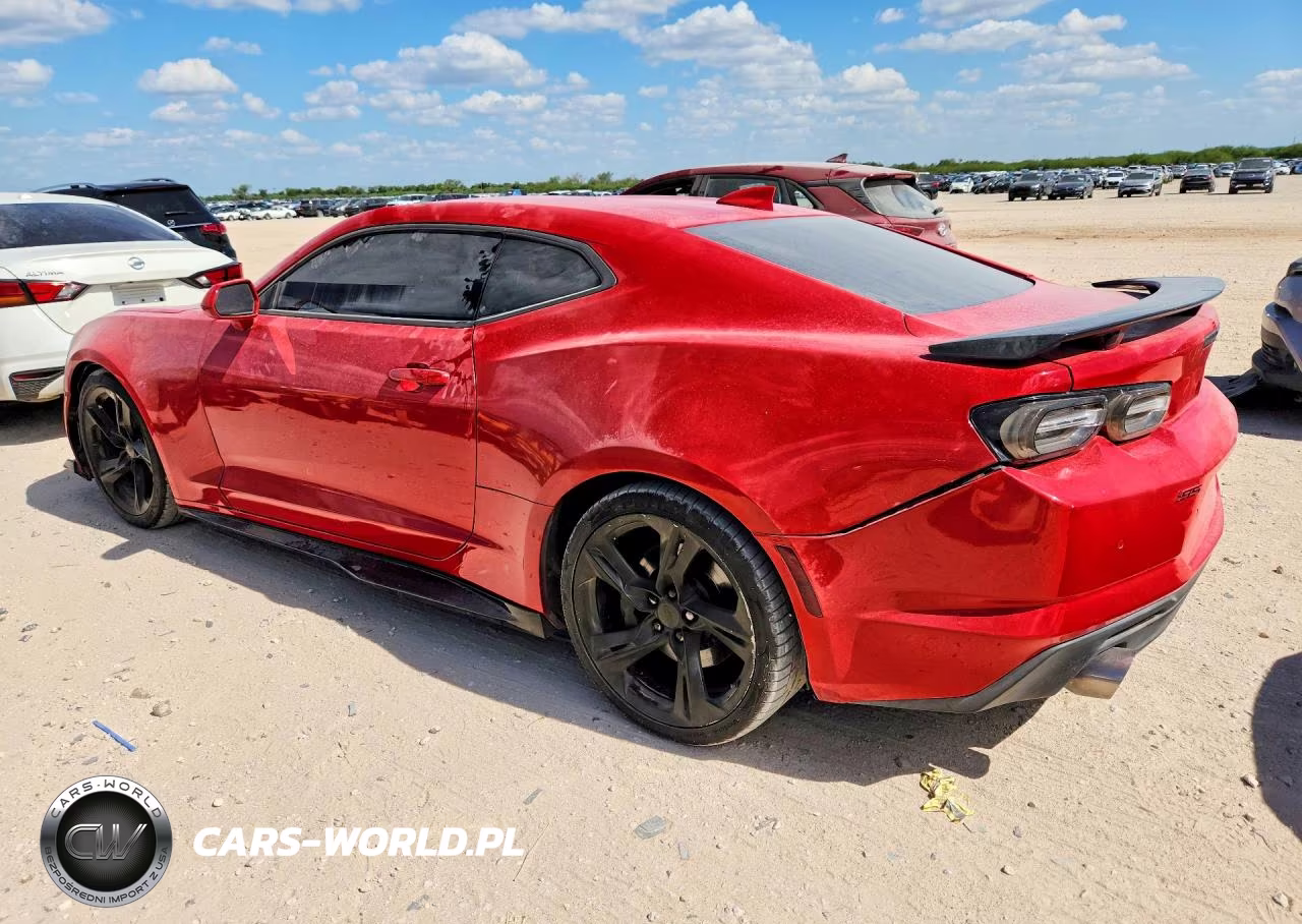 2019 Chevrolet Camaro Ss VIN:1G1FH1R72K0111251 - 2