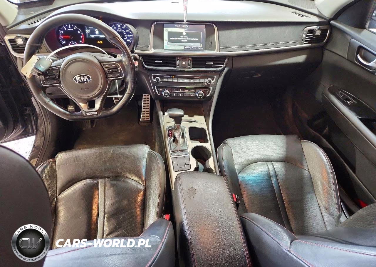 2017 Kia Optima Sx VIN:5XXGW4L28HG159702 - 8