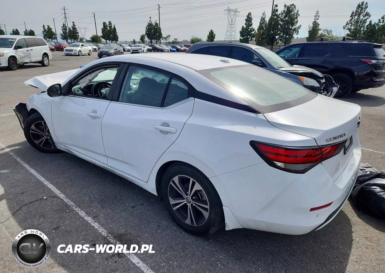 2022 Nissan Sentra Sv VIN:3N1AB8CV3NY249123 - 2