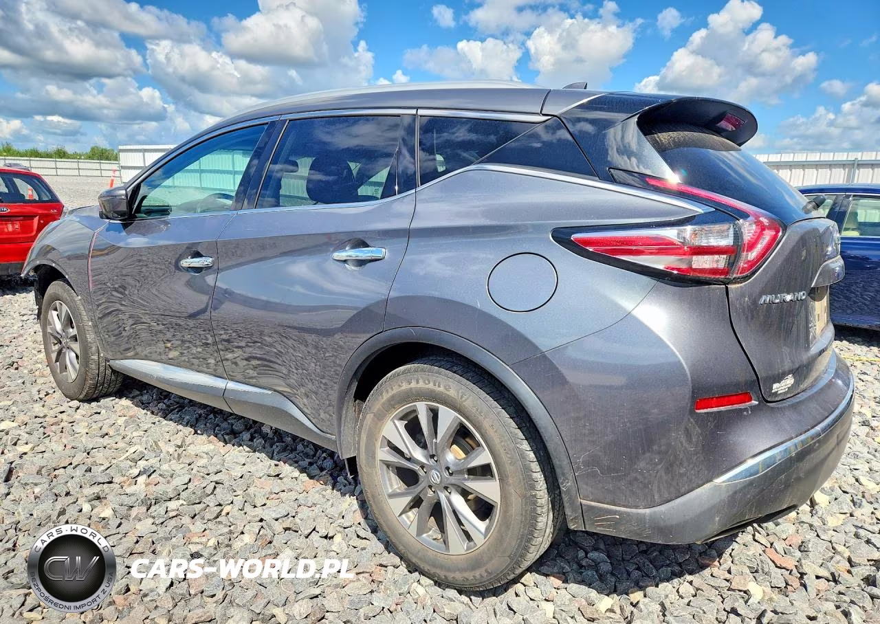 2017 Nissan Murano Sl VIN:5N1AZ2MH6HN183243 - 2