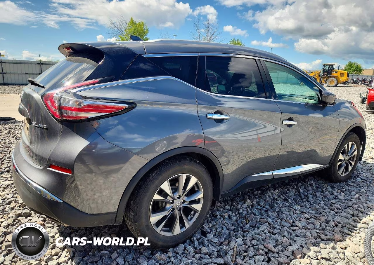 2017 Nissan Murano Sl VIN:5N1AZ2MH6HN183243 - 3