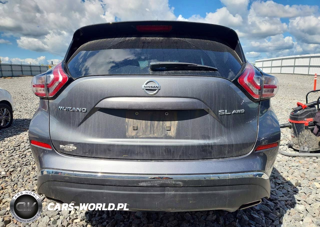 2017 Nissan Murano Sl VIN:5N1AZ2MH6HN183243 - 6