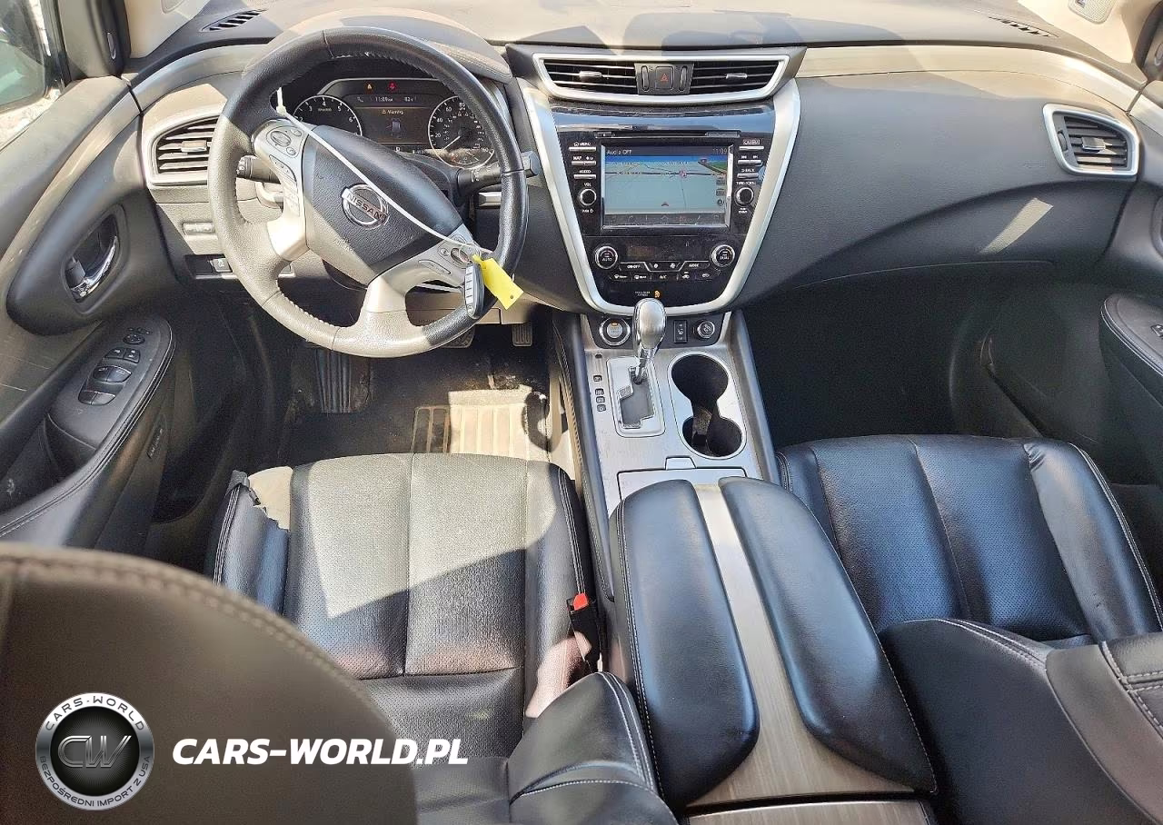 2017 Nissan Murano Sl VIN:5N1AZ2MH6HN183243 - 8