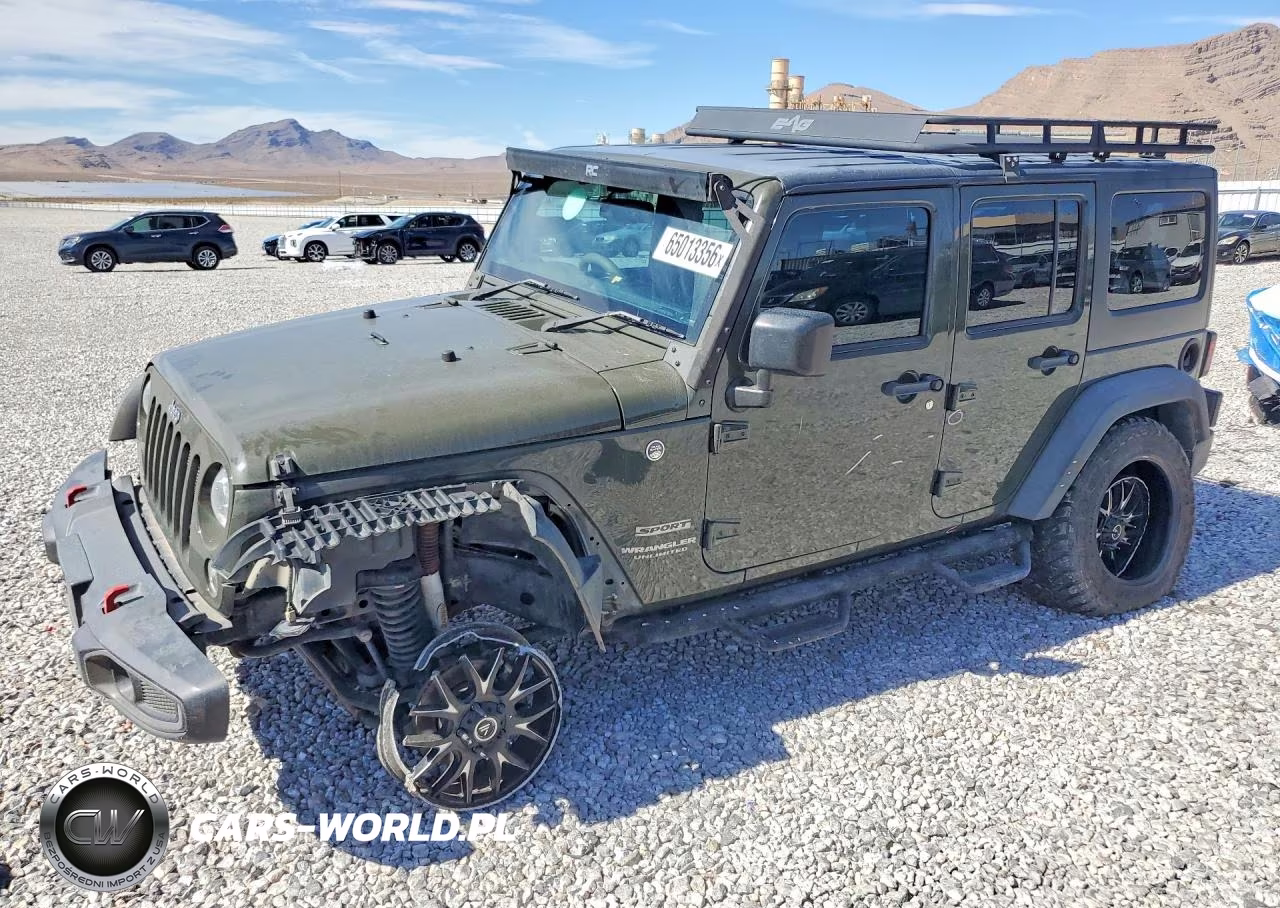2016 Jeep Wrangler Unlimited Sport VIN:1C4BJWKG5GL156871 - 1