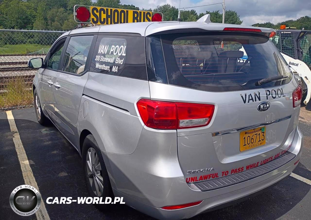 2017 Kia Sedona L VIN:KNDMA5C19H6291686 - 3