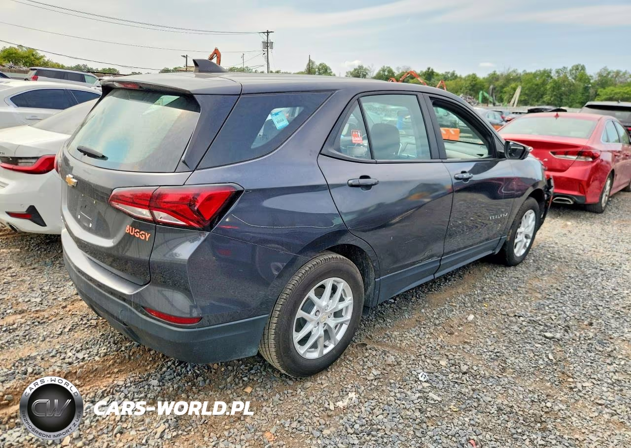 2022 Chevrolet Equinox Ls VIN:3GNAXHEV0NS148742 - 3