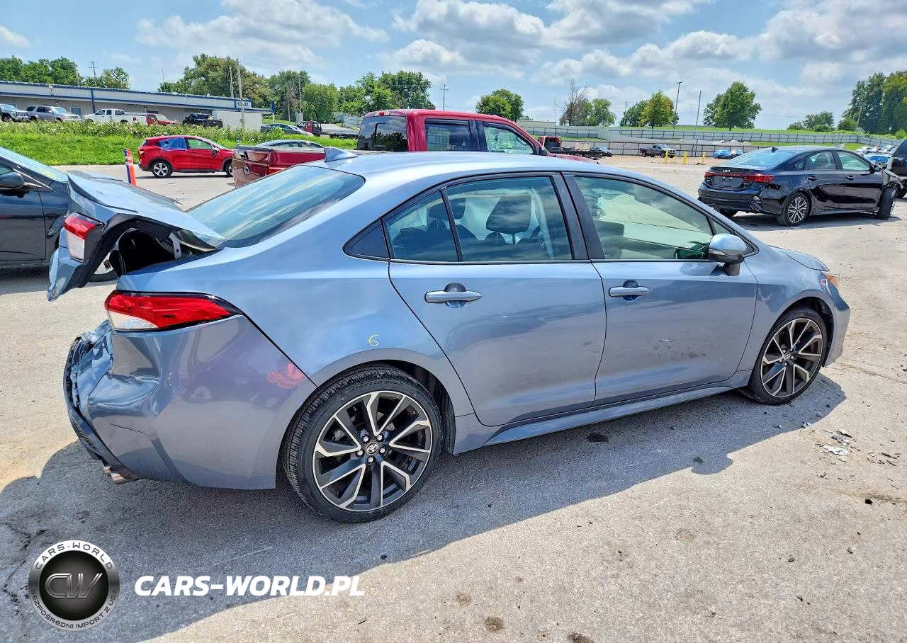2022 Toyota Corolla Se VIN:JTDS4MCE6NJ095418 - 3