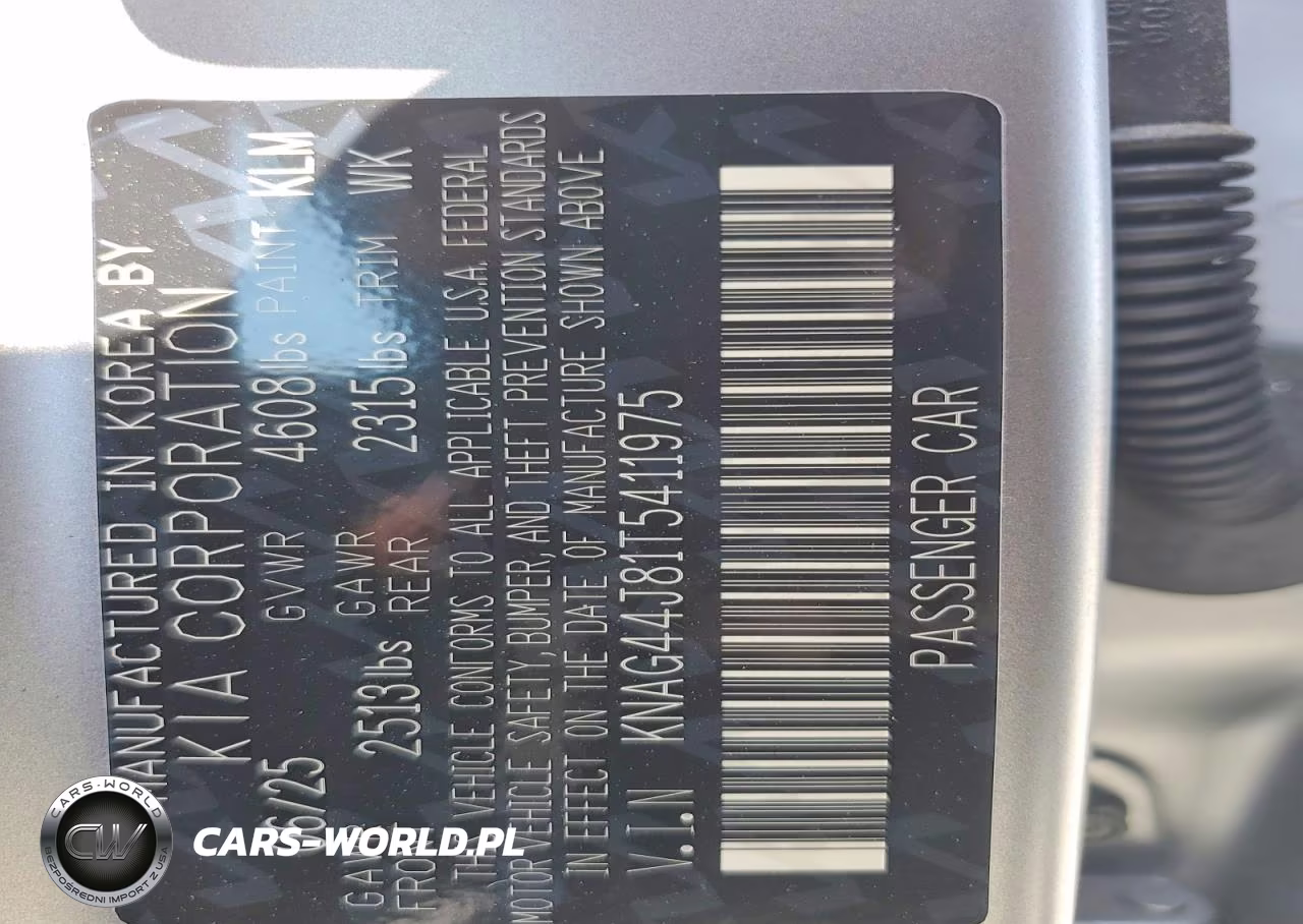 2026 Kia K5 Gt VIN:KNAG44J81T5411975 - 12