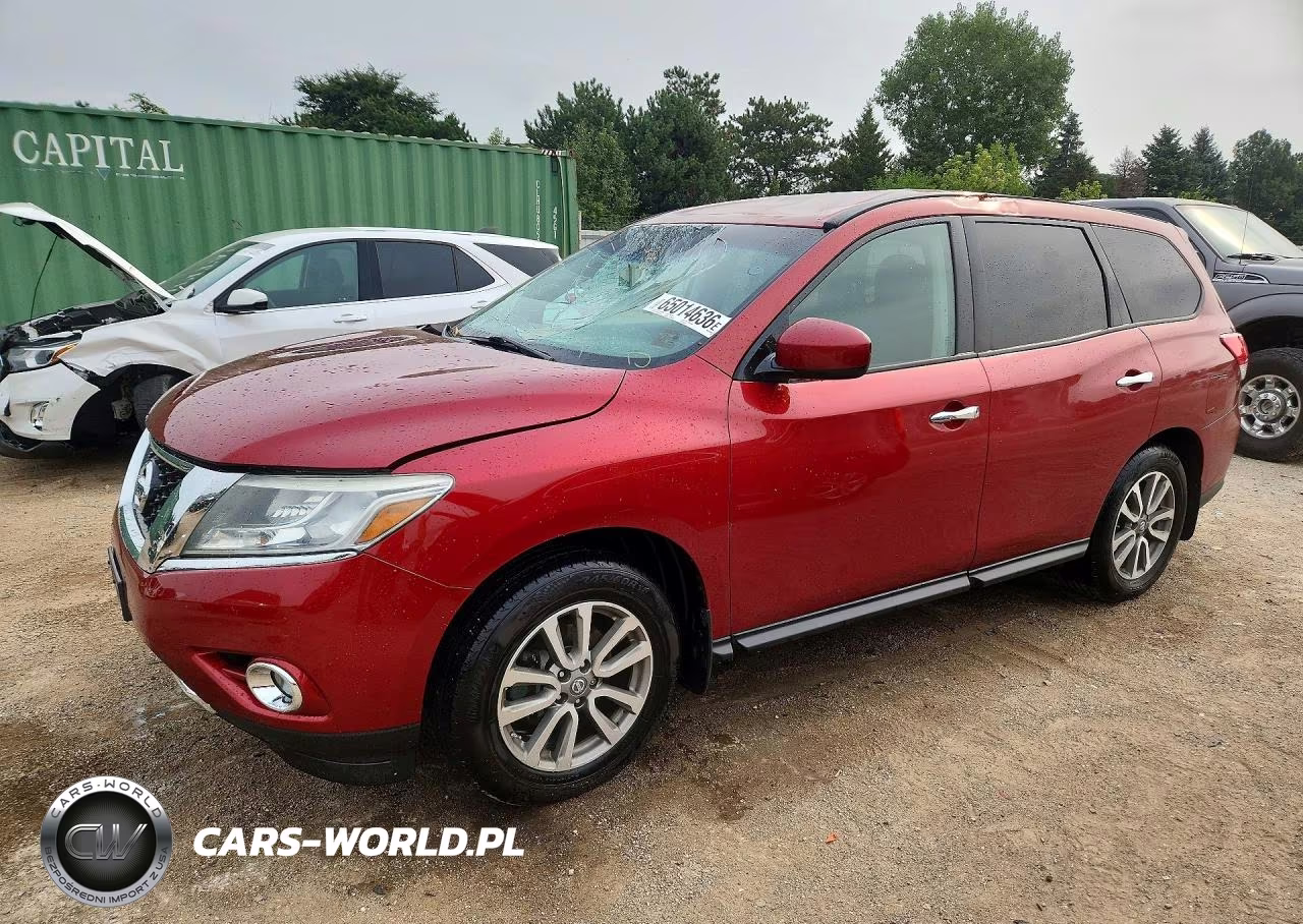 2014 Nissan Pathfinder S VIN:5N1AR2MN5EC648320 - 1
