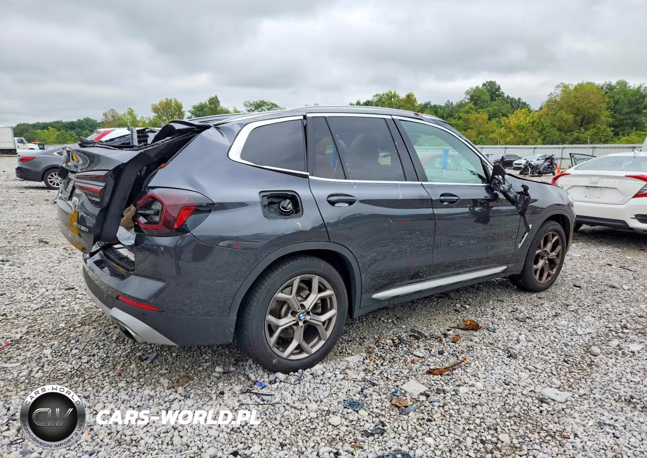 2022 BMW X3 xDrive30I VIN:5UX53DP03N9L33529 - 3
