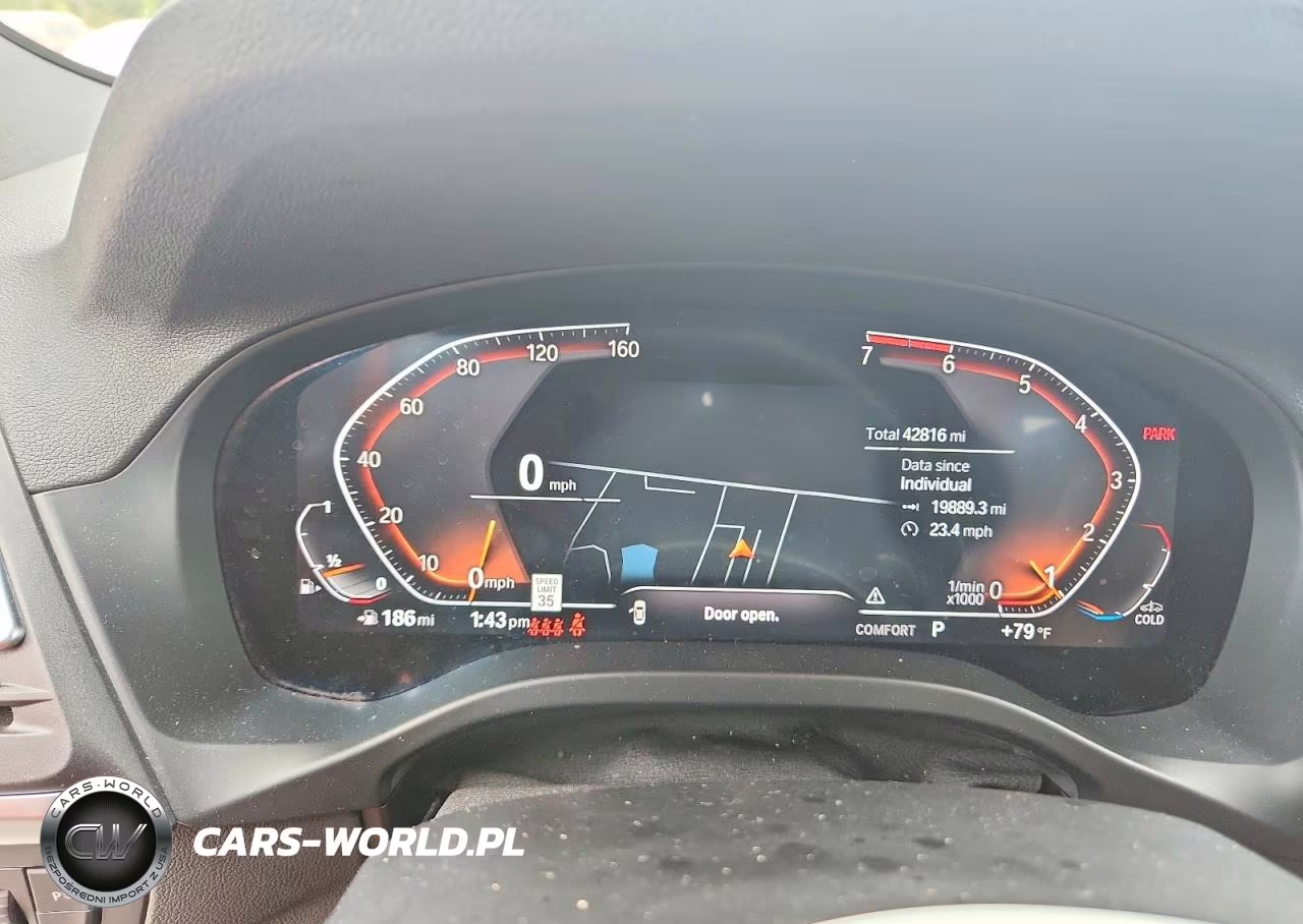 2022 BMW X3 xDrive30I VIN:5UX53DP03N9L33529 - 9