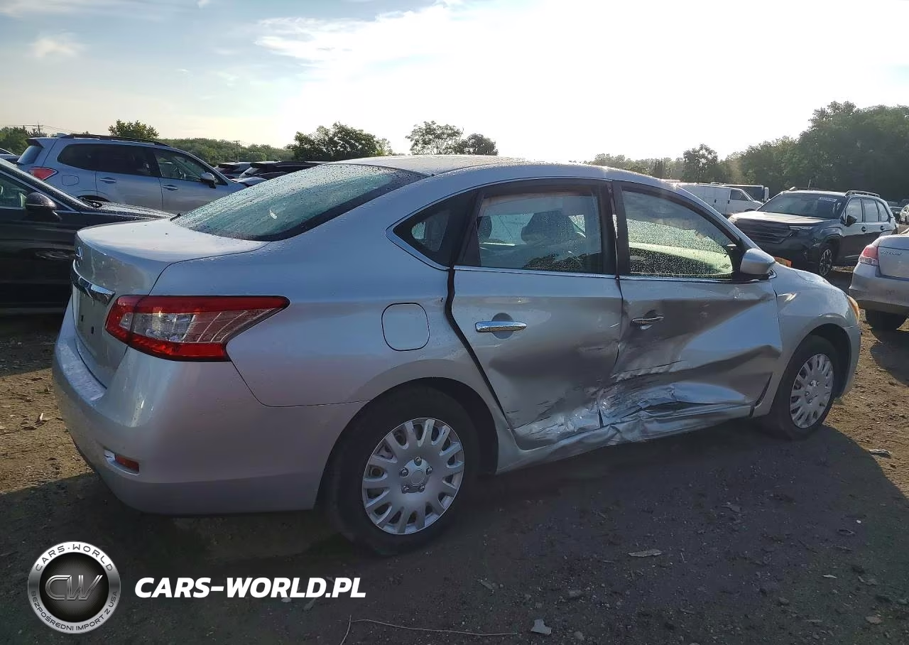 2015 Nissan Sentra S VIN:3N1AB7AP1FY349527 - 3