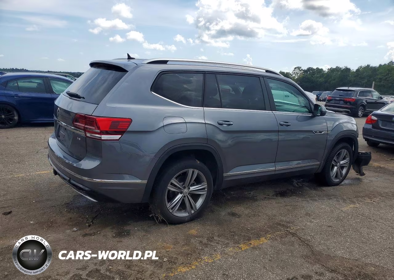2019 Volkswagen Atlas Se VIN:1V2YR2CA4KC510344 - 3