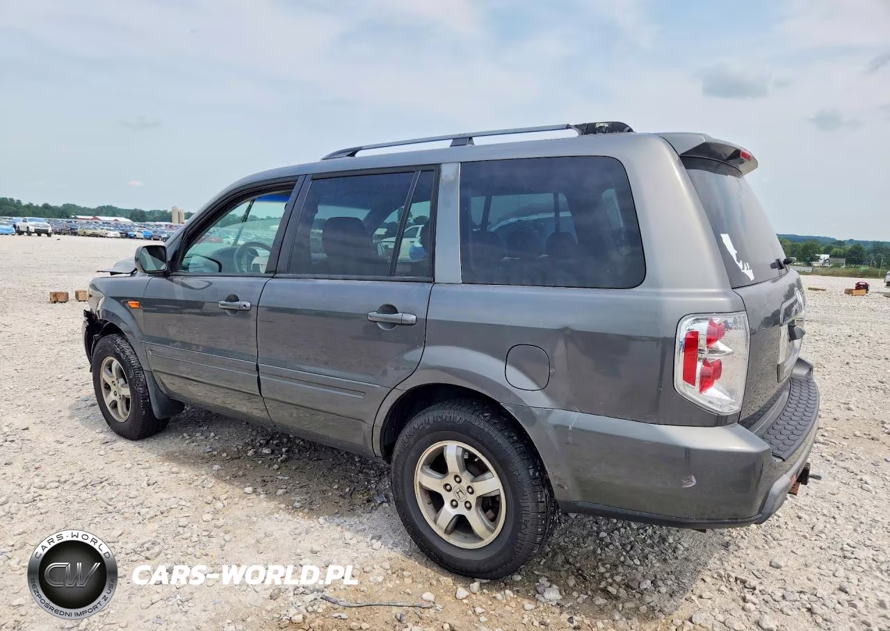 2007 Honda Pilot Exl VIN:2HKYF18757H528591 - 2