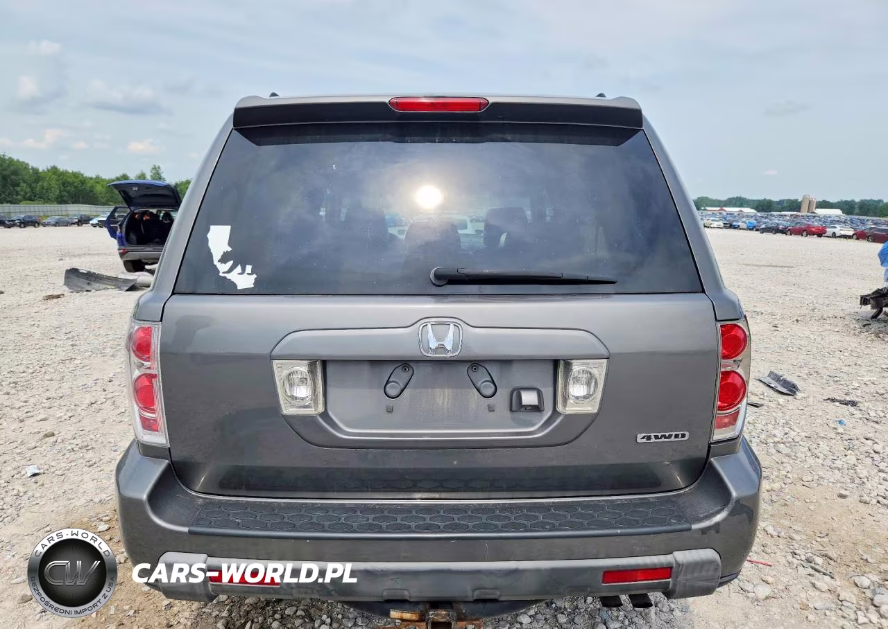 2007 Honda Pilot Exl VIN:2HKYF18757H528591 - 6