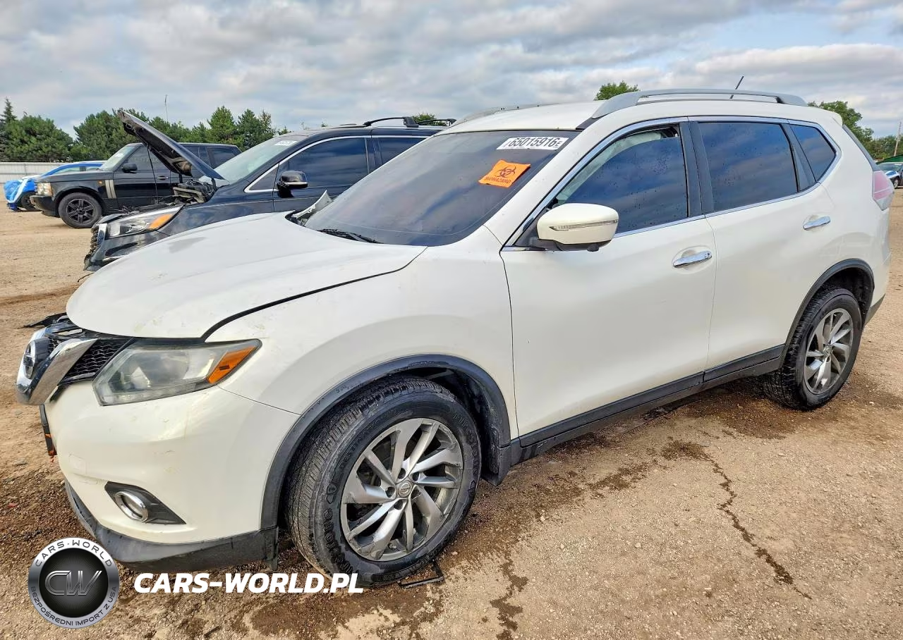 2014 Nissan Rogue Sl VIN:5N1AT2MV4EC781751 - 1