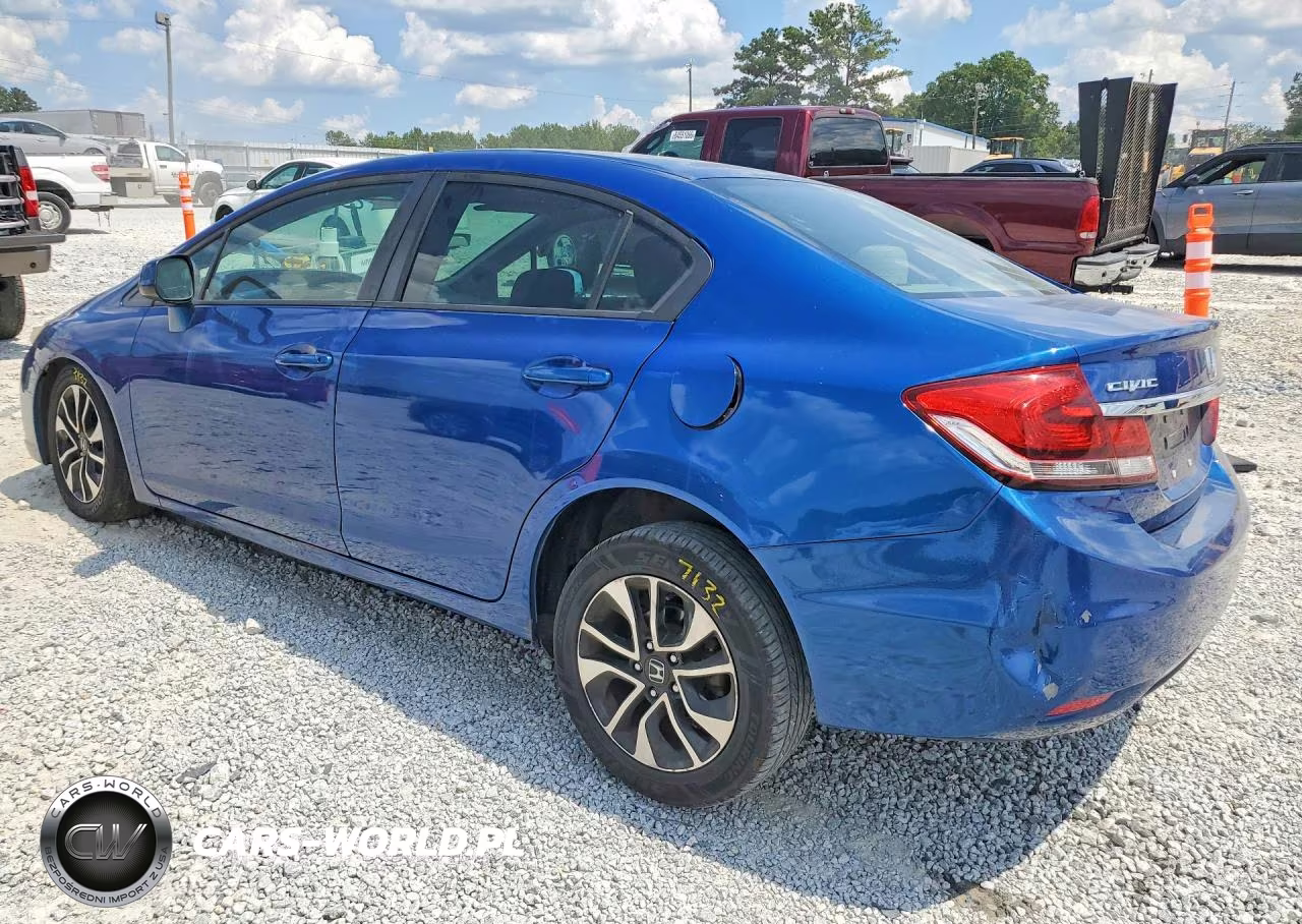 2013 Honda Civic Ex VIN:19XFB2F80DE254107 - 2
