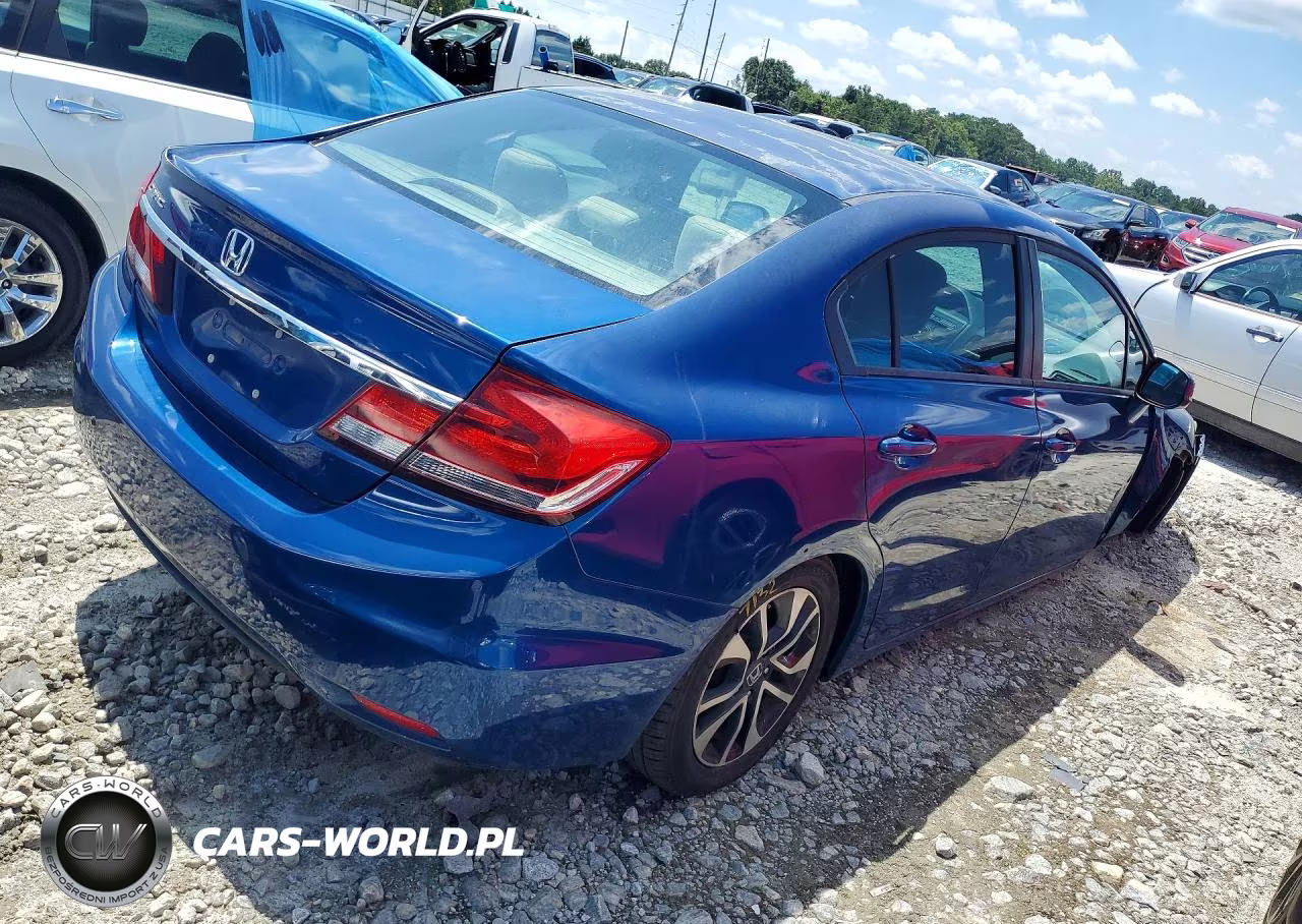 2013 Honda Civic Ex VIN:19XFB2F80DE254107 - 3