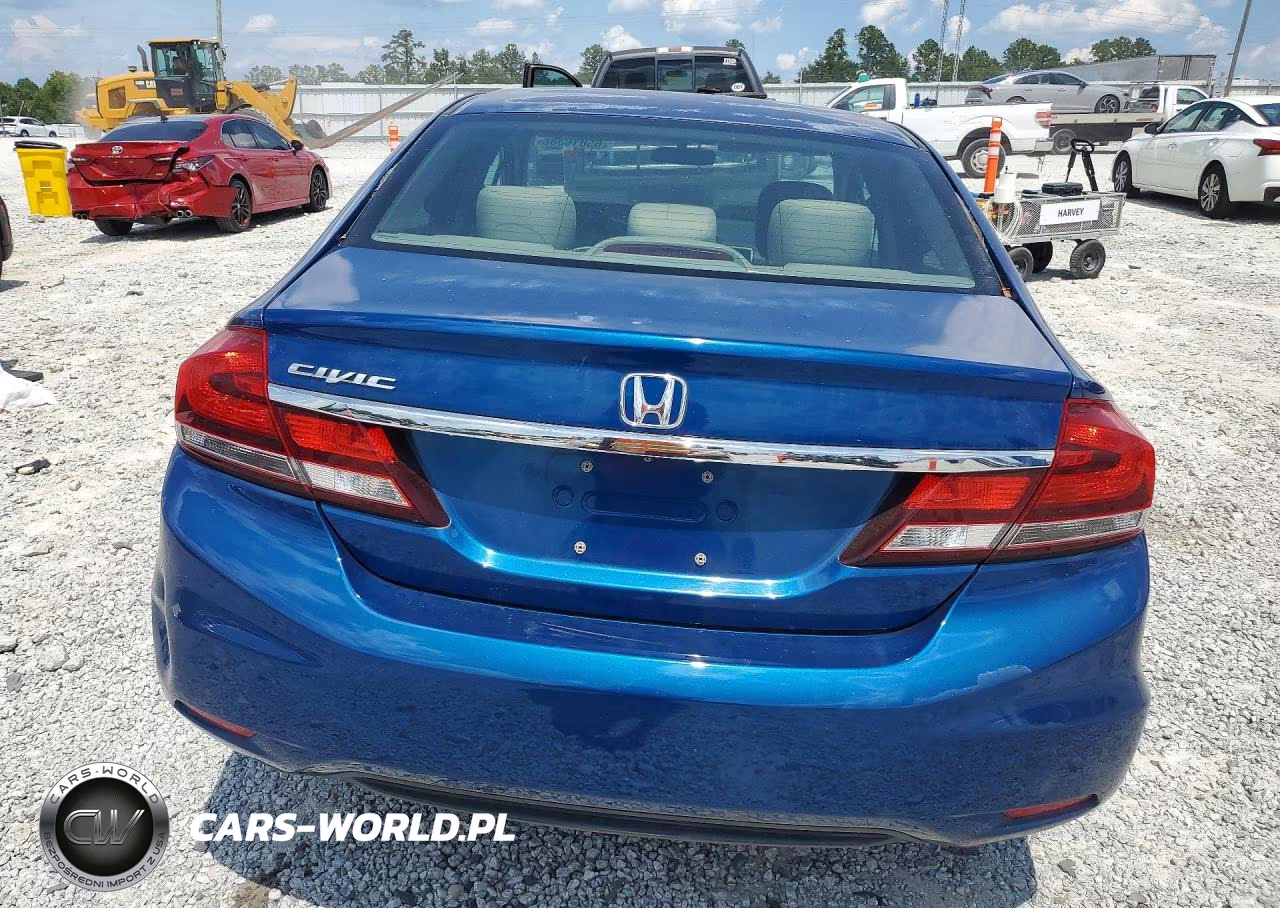 2013 Honda Civic Ex VIN:19XFB2F80DE254107 - 6