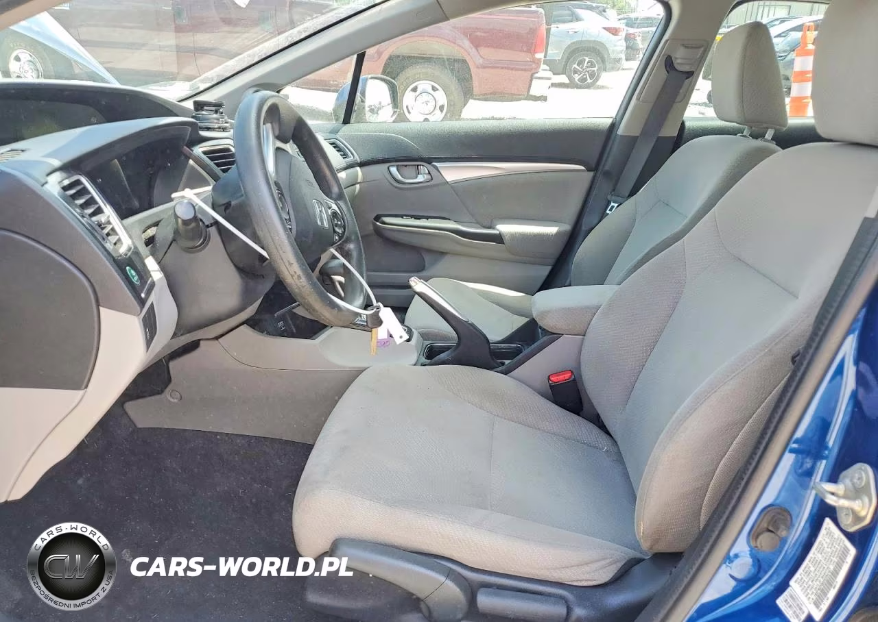 2013 Honda Civic Ex VIN:19XFB2F80DE254107 - 7
