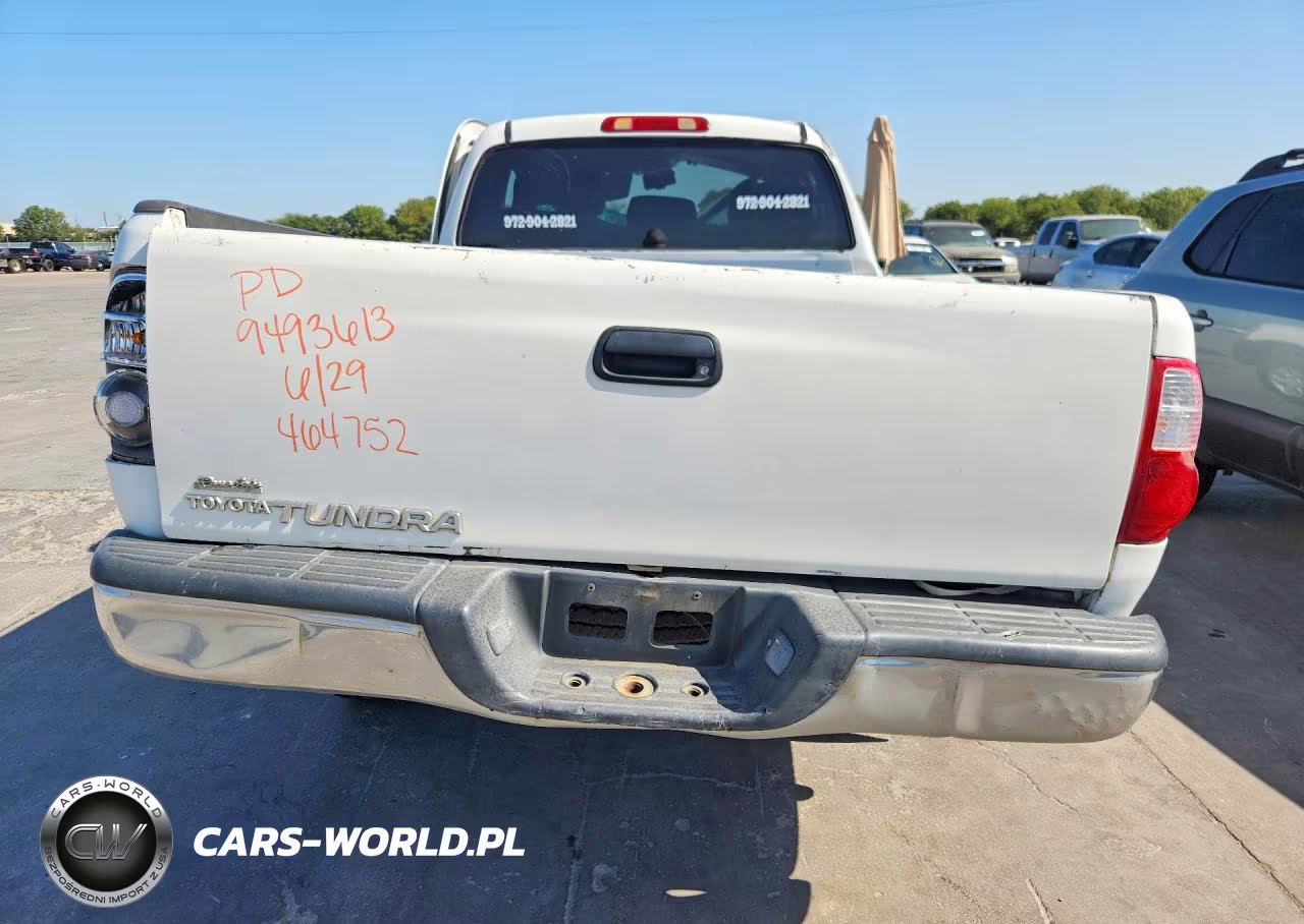 2006 Toyota Tundra Sr5 VIN:5TBRU341X6S464752 - 6