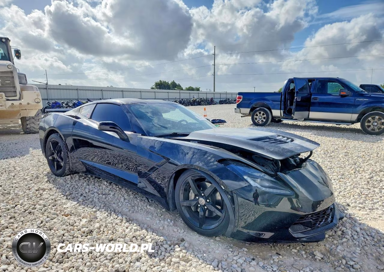 2014 Chevrolet Corvette Stingray 3Lt VIN:1G1YF2D72E5112256 - 4