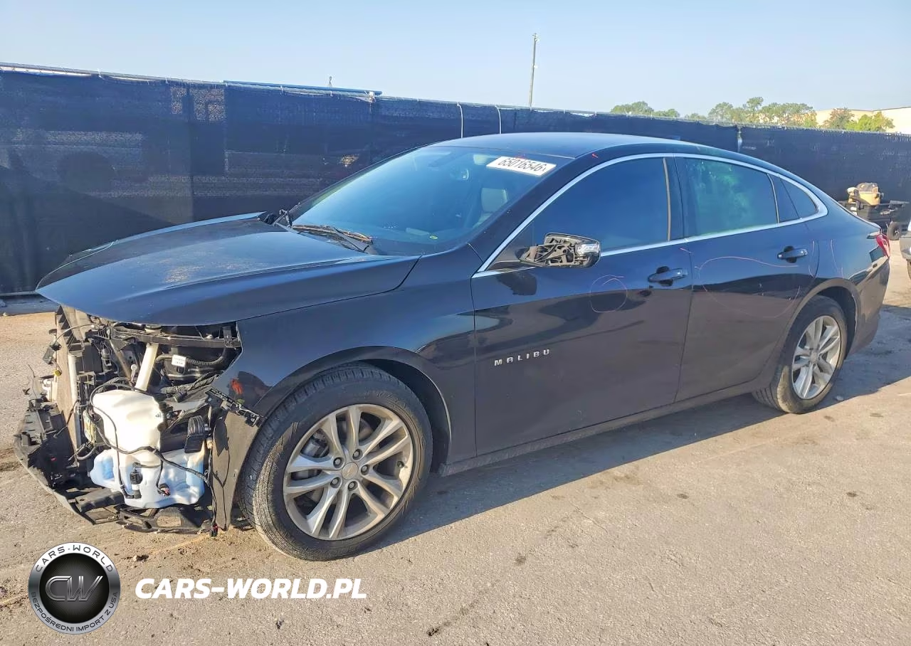 2017 Chevrolet Malibu Lt VIN:1G1ZE5ST6HF124482 - 1