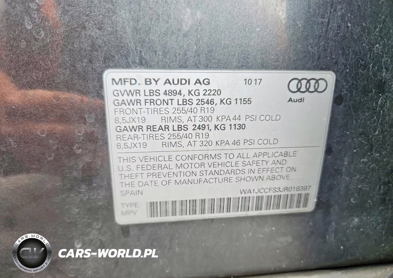 2018 Audi Q3 Premium Plus VIN:WA1JCCFS3JR016397 - 13