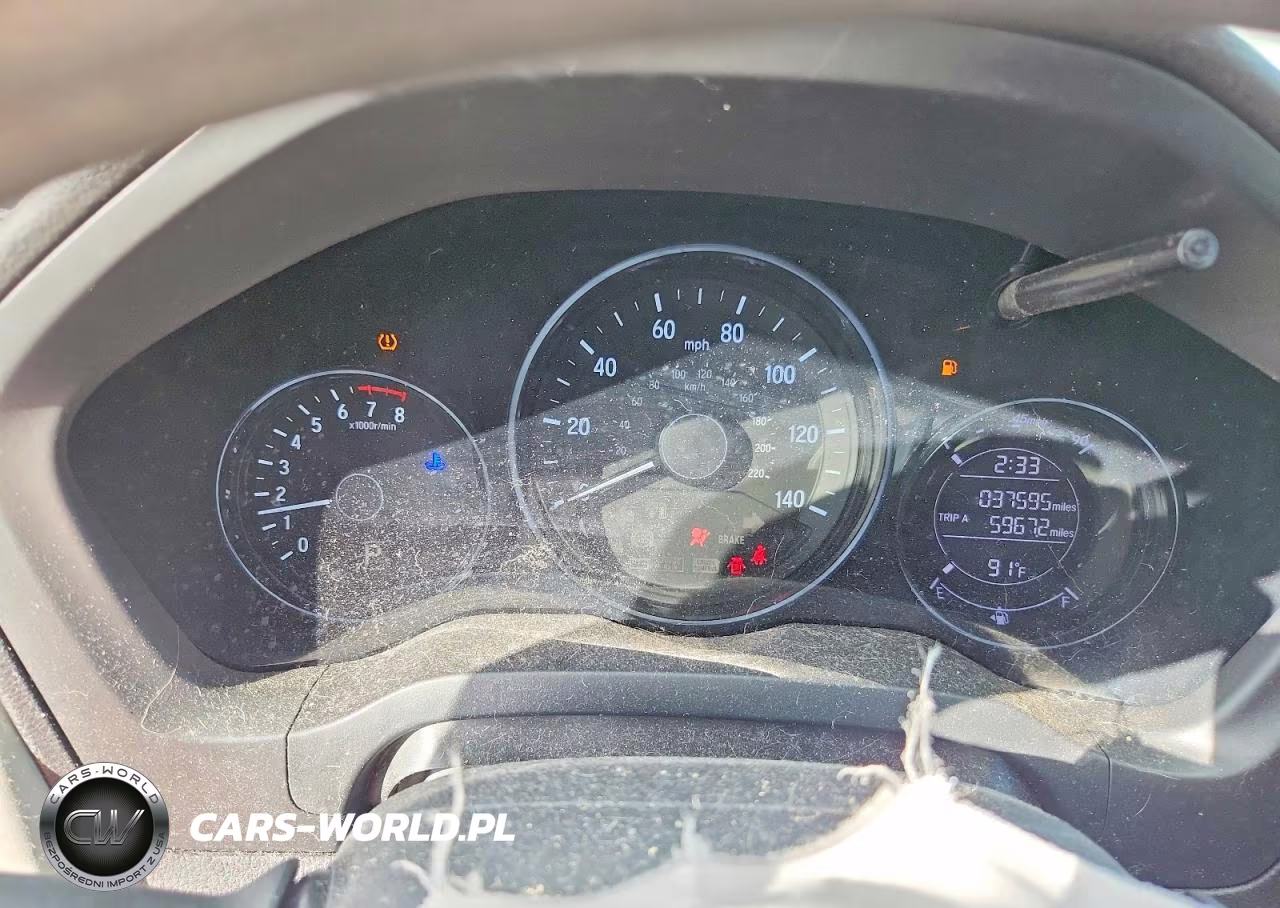 2019 Honda Hr-V Lx VIN:3CZRU5H38KM720843 - 9