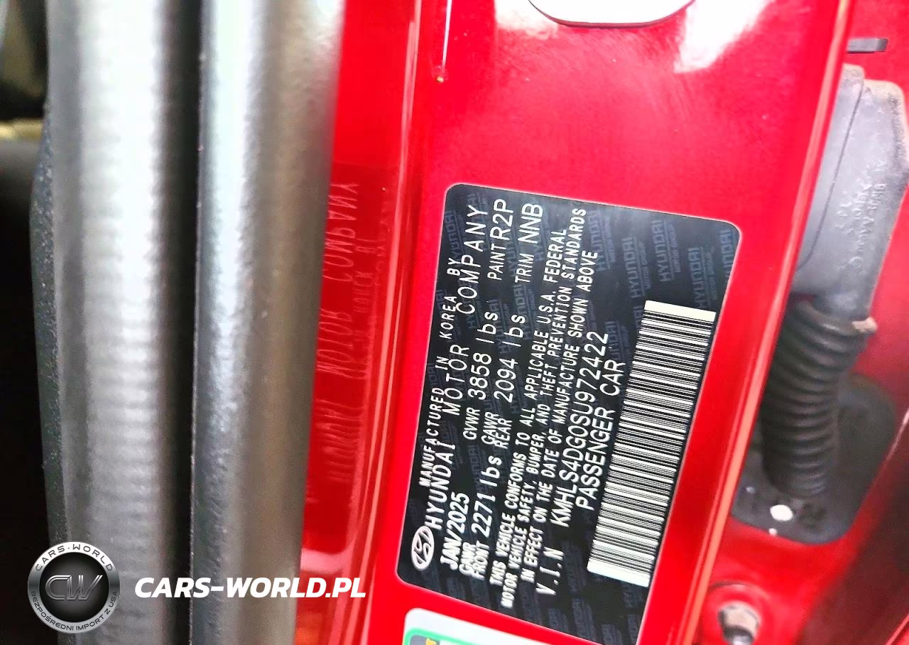 2025 Hyundai Elantra Sel VIN:KMHLS4DG0SU972422 - 13