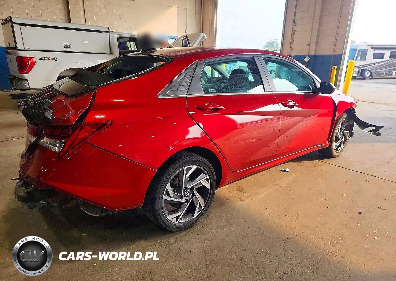2025 Hyundai Elantra Sel VIN:KMHLS4DG0SU972422 - 3