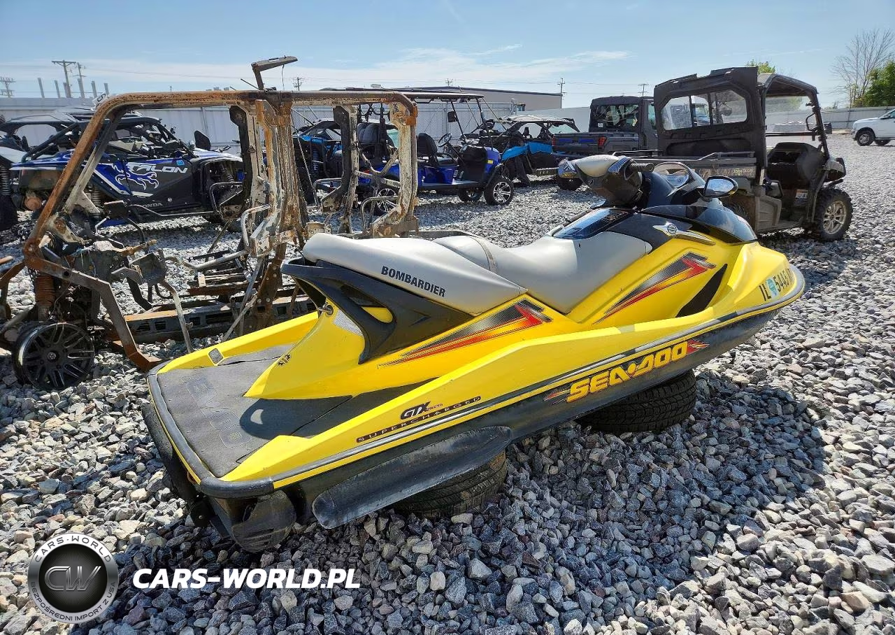 2004 Sea Doo Gtx Jet Ski VIN:ZZN17960A404 - 4