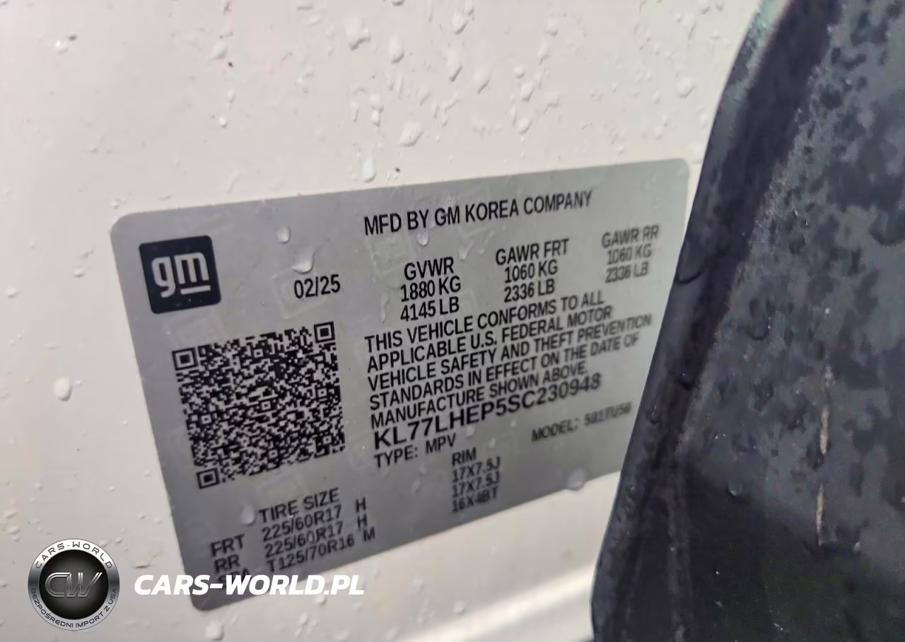 2025 Chevrolet Trax 1Lt VIN:KL77LHEP5SC230948 - 14