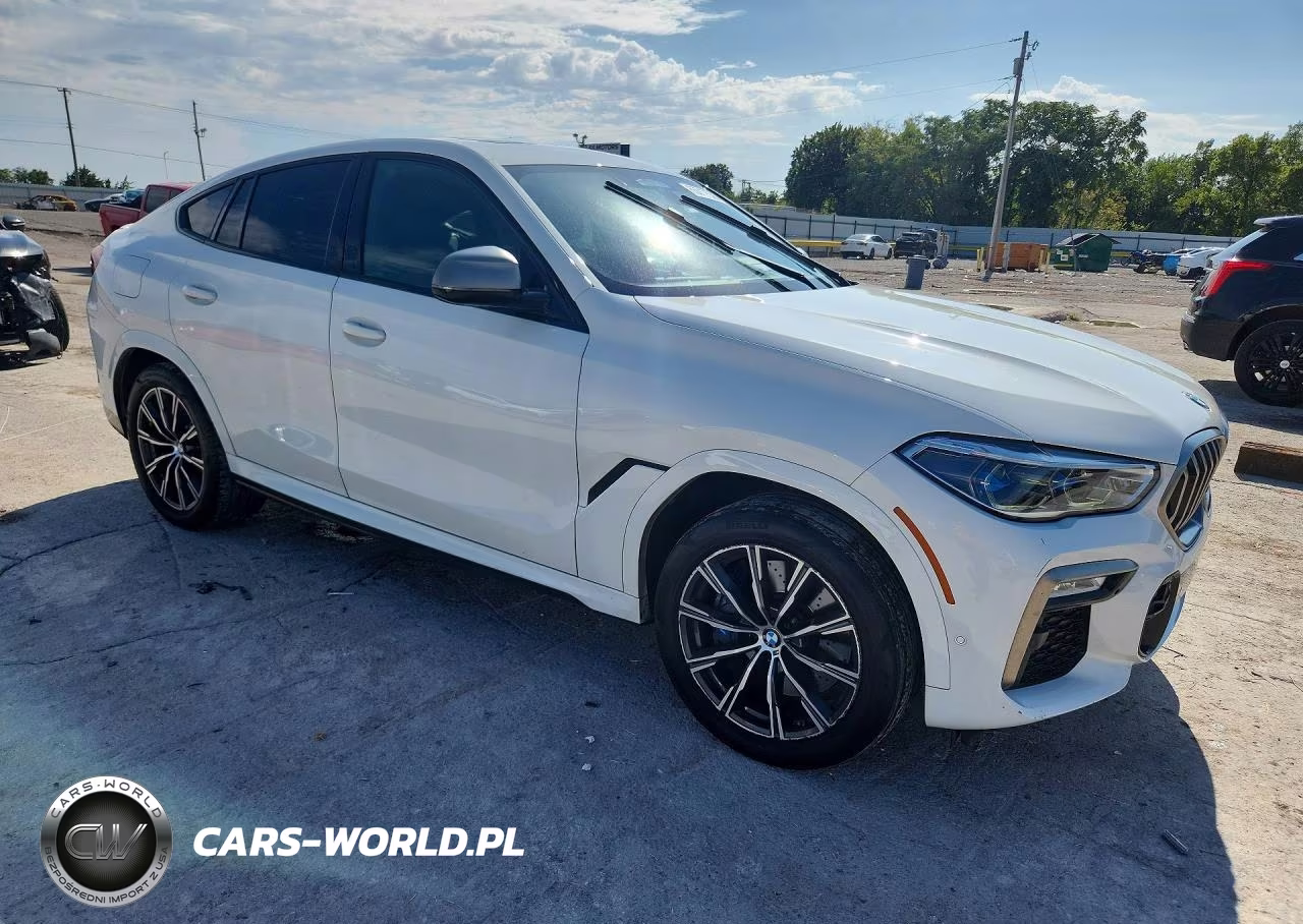 2021 BMW X6 M50I VIN:5UXCY8C09M9E99206 - 4