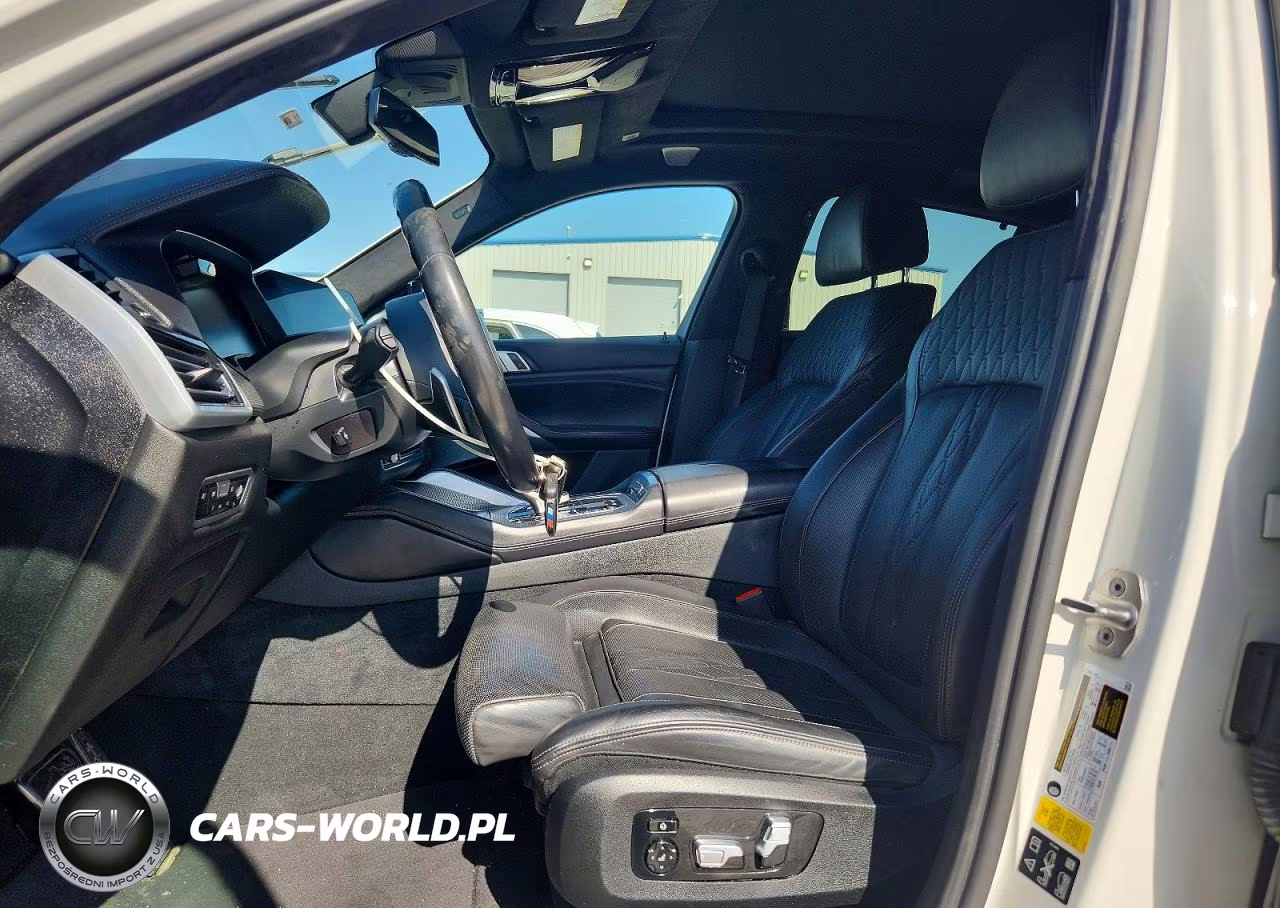 2021 BMW X6 M50I VIN:5UXCY8C09M9E99206 - 7
