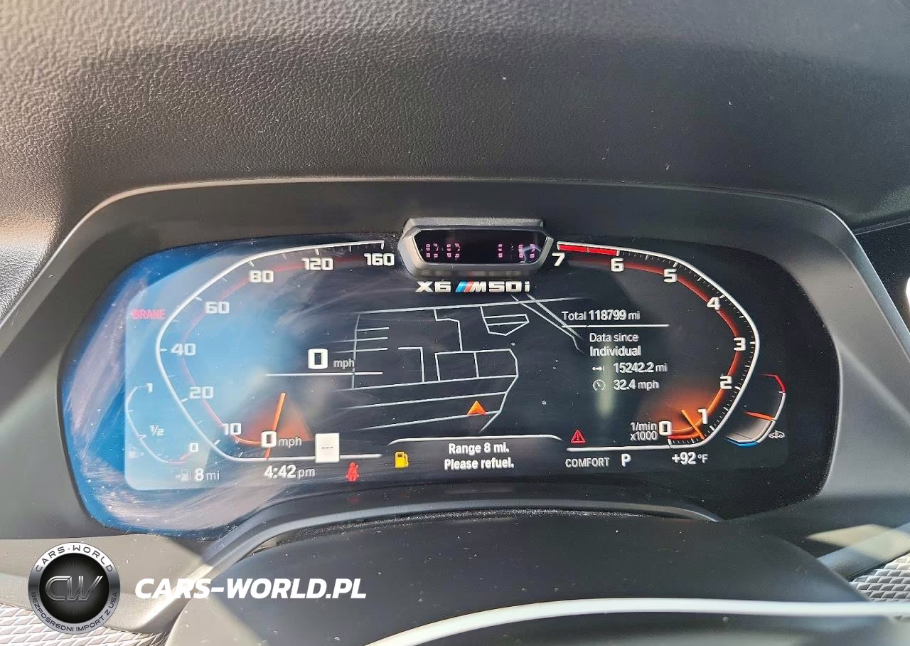2021 BMW X6 M50I VIN:5UXCY8C09M9E99206 - 9