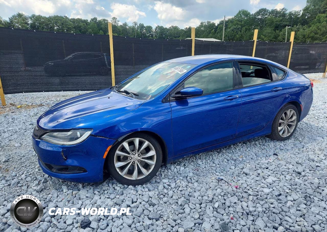 2015 Chrysler 200 S VIN:1C3CCCBB7FN680161 - 1