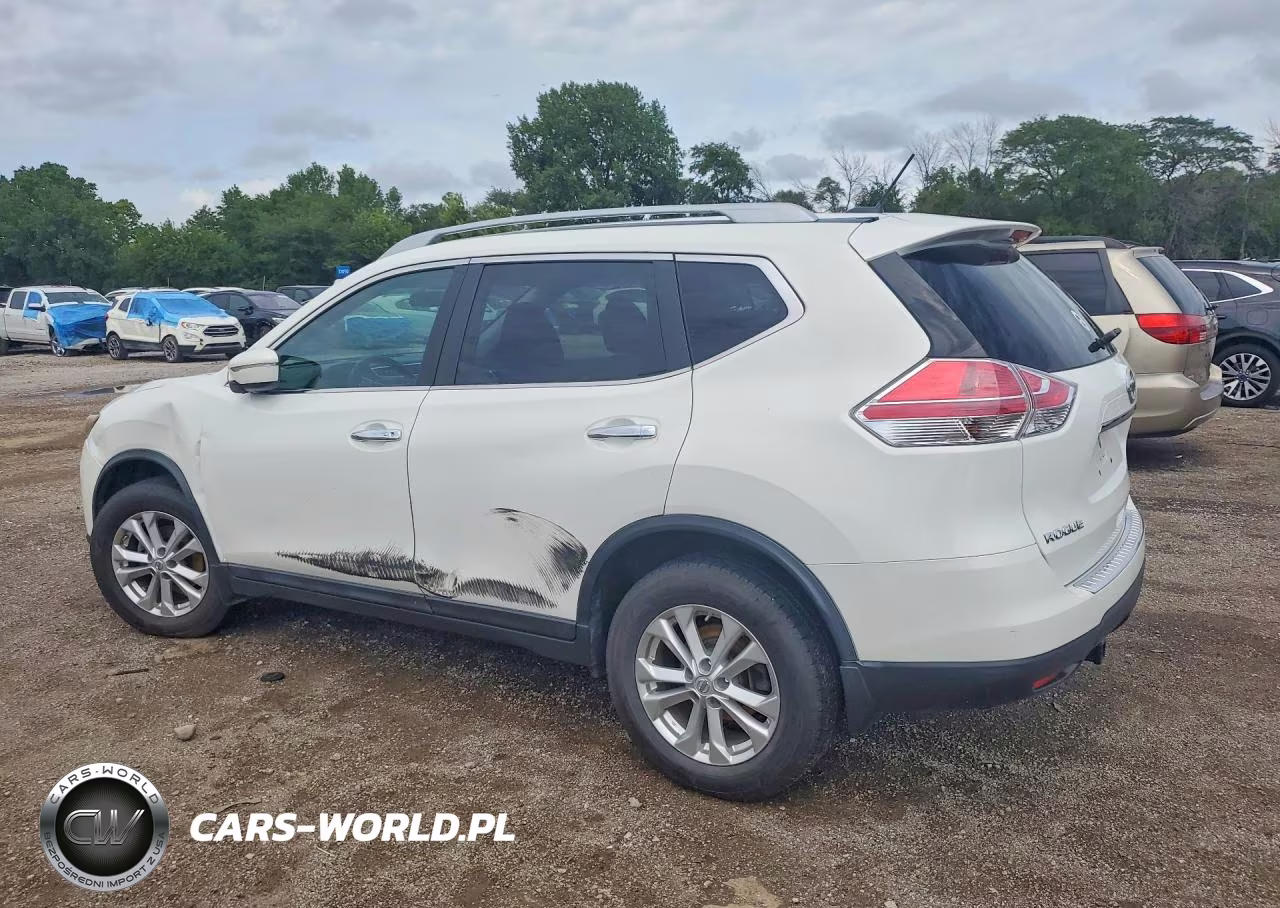 2014 Nissan Rogue Sv VIN:5N1AT2MV3EC871344 - 2