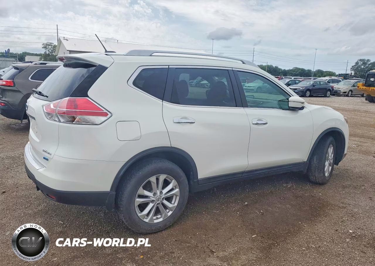 2014 Nissan Rogue Sv VIN:5N1AT2MV3EC871344 - 3