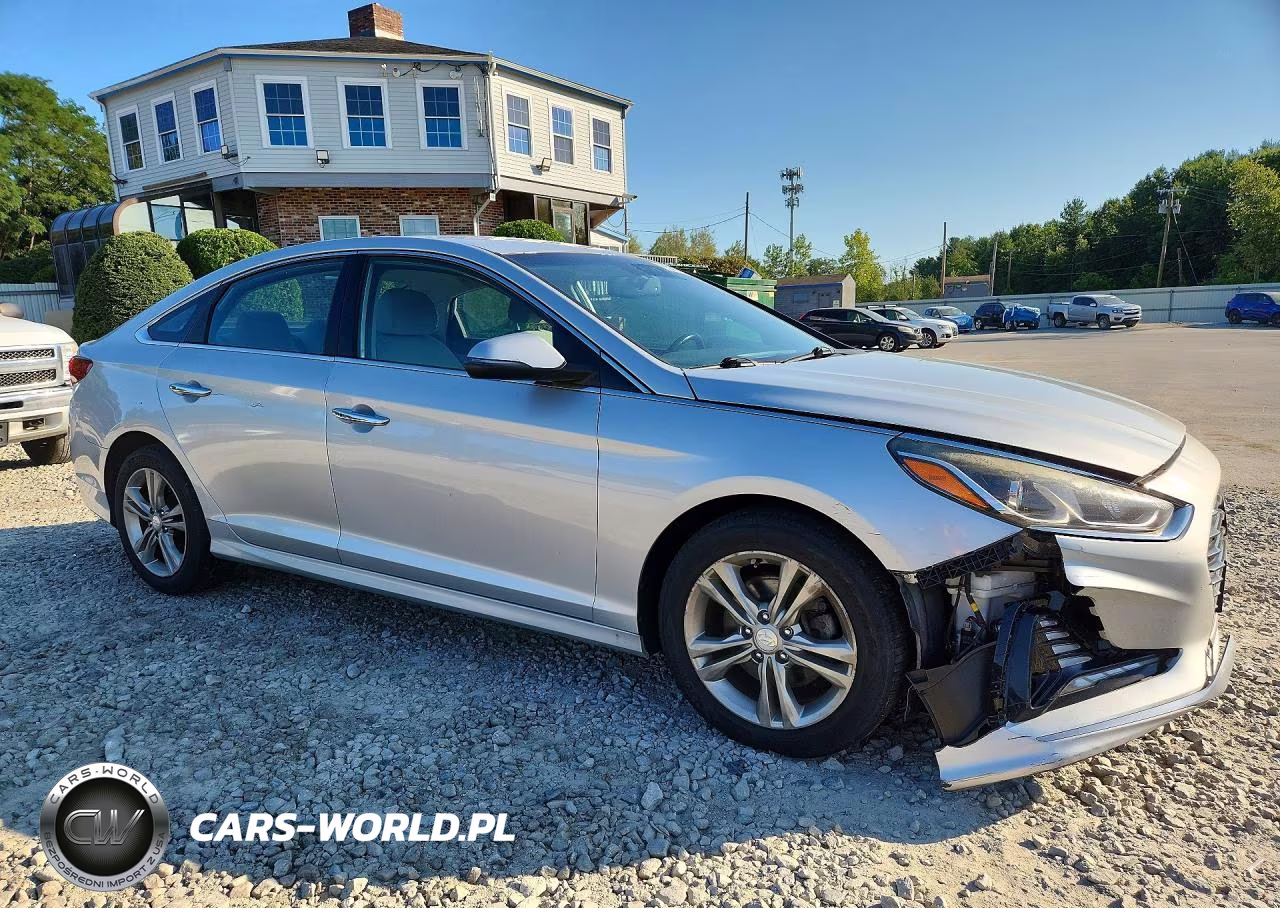 2018 Hyundai Sonata Sel VIN:5NPE34AF5JH606485 - 4