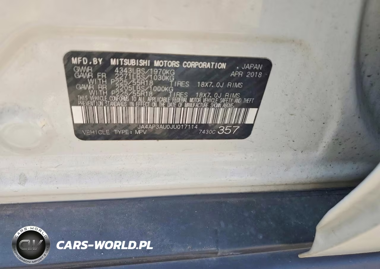2018 Mitsubishi Outlander Sport Es VIN:JA4AP3AU0JU017114 - 13