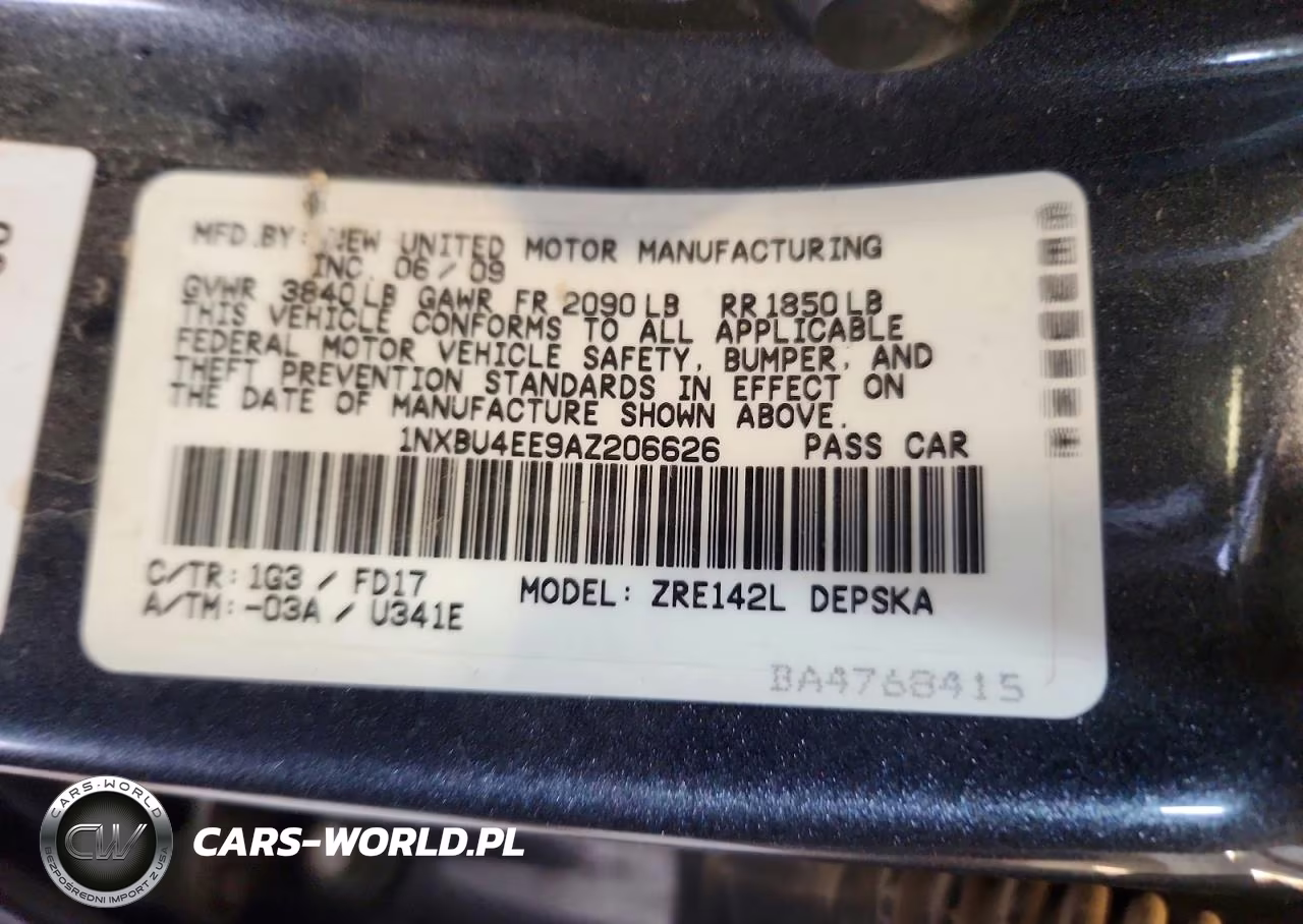 2010 Toyota Corolla S VIN:1NXBU4EE9AZ206626 - 13