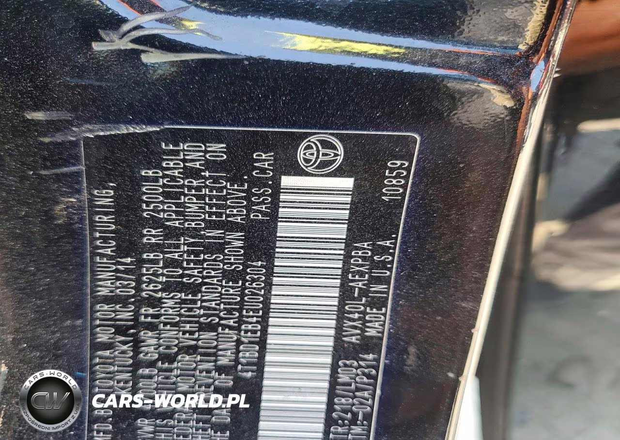2014 Toyota Avalon Hybrid Limited VIN:4T1BD1EB4EU026304 - 13